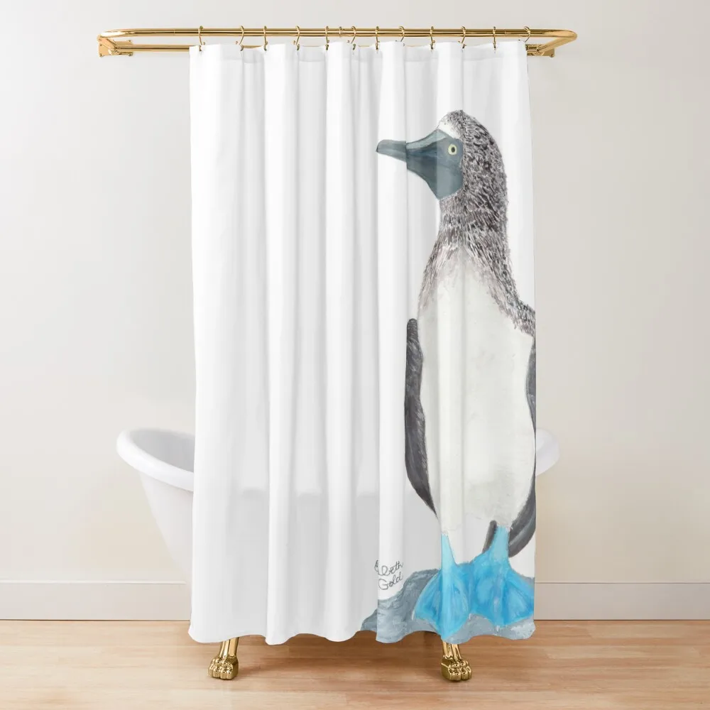 

Blue Footed Booby Shower Curtain Elegant Bathroom Bathroom Shower For Bathrooms Bathroom Showers Curtain