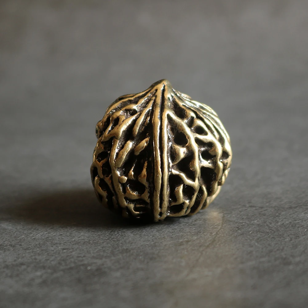 

2 шт., латунный орех, фитнес, китайский декоративный орех, игрушка для рук для пожилых людей, уход за здоровьем, красивый внешний вид, домашний подарок