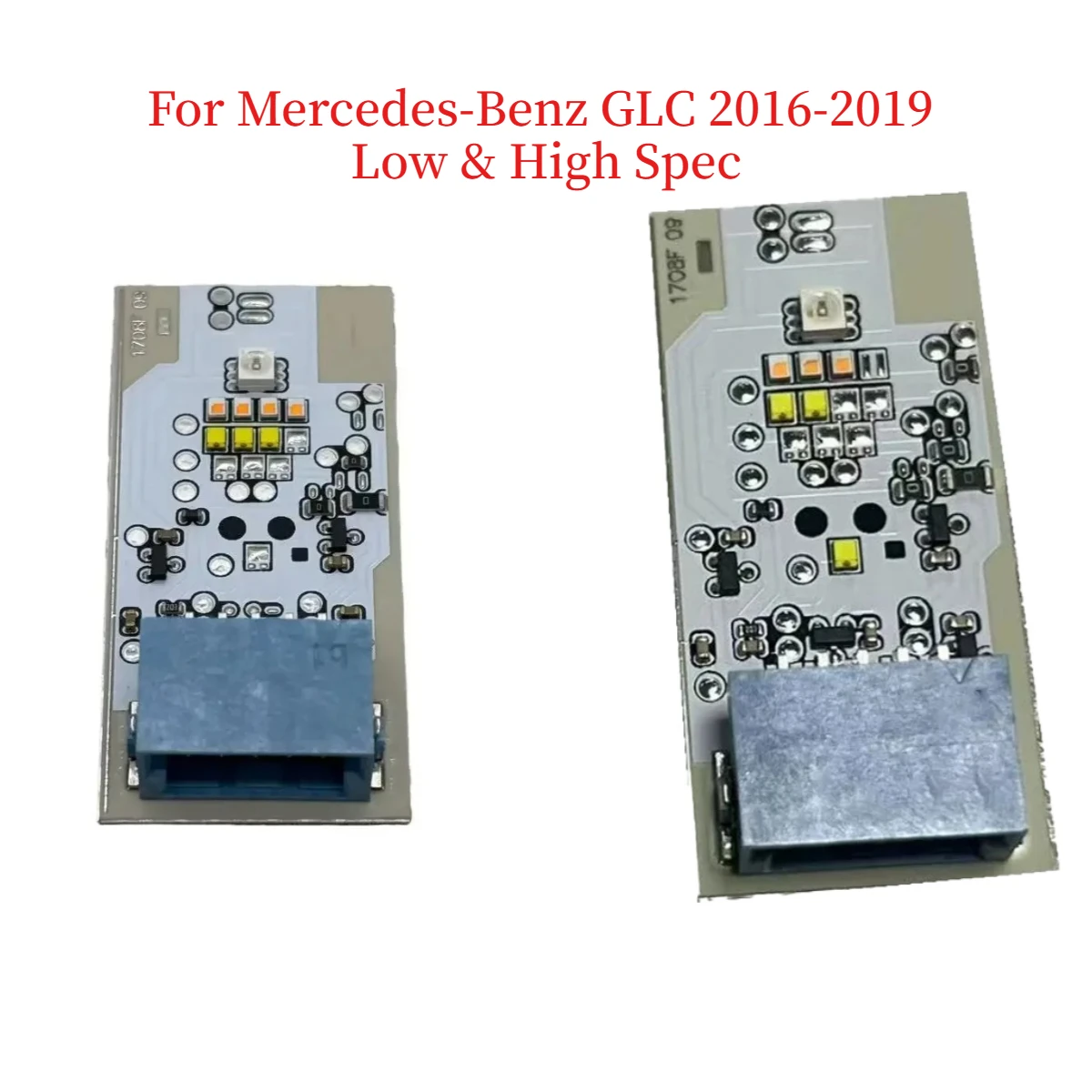 

Белая светодиодная плата DRL для дневных ходовых огней, запчасть для ремонта фар автомобиля Mercedes-Benz GLC 2016-2019 (для моделей с низкой и высокой комплектацией)