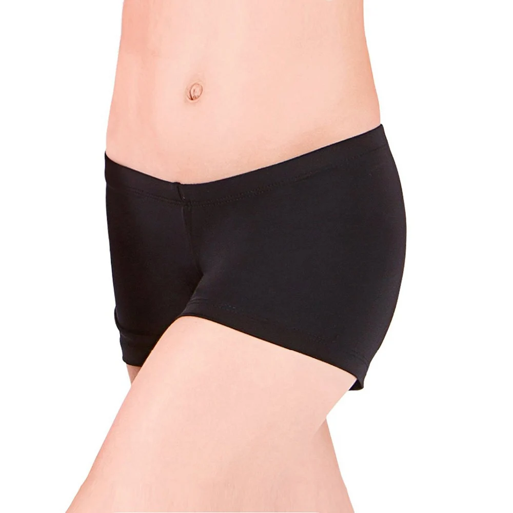 AqShorts-Culotte de dehors de Ballet Taille Basse pour Enfant, Vêtement d'Entraînement en Nylon et IQUE dex pour Garçon et Fille