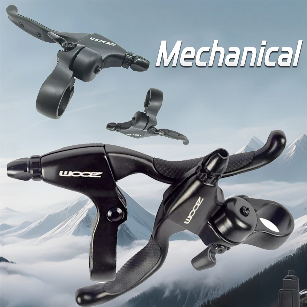 

Механический рычаг дискового тормоза ZOOM, ручка велосипедного тормоза, рычаг Mtb, колокольчик с ручкой для складного горного велосипеда с V-образным тормозом