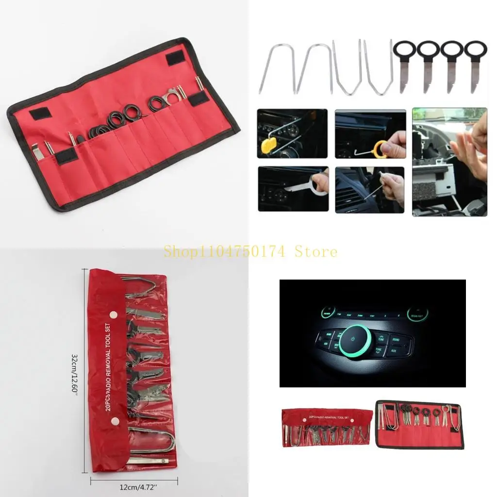 

20 Pcs/Set Auto Removal Tools Durable Car Speaker Disassembly Tool for Auto top sale