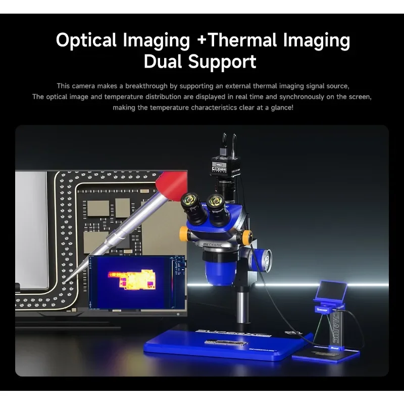 MECHANIC Action 3 High-definition Microscope Camera 4K HDMI USB CMOS 1080P Video Vision Inspection IC Chips Soldering Repair