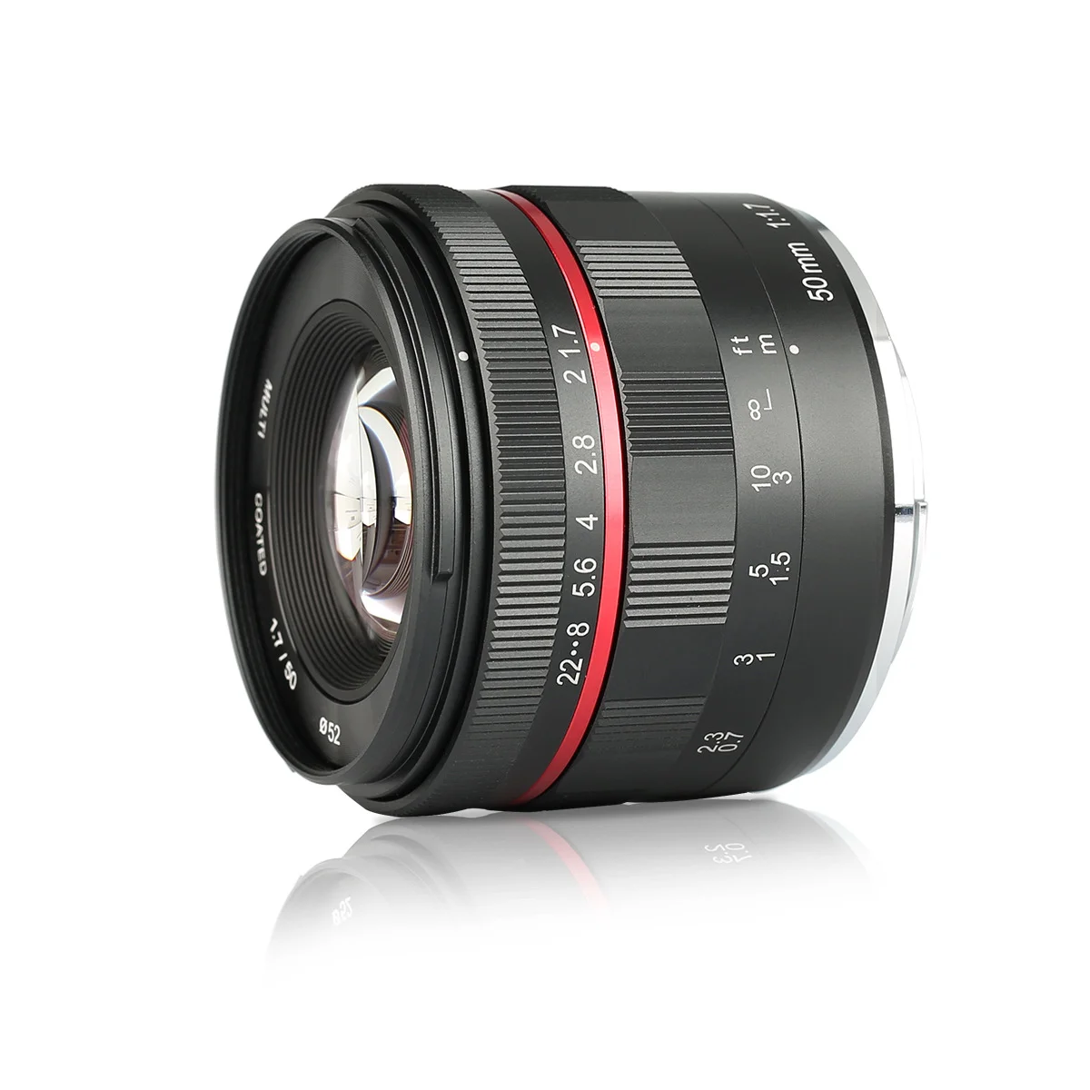 

MK-50mm-F/1.7 Large Aperture Full Frame Fixed Focus Lens Suitable for Sony E Port