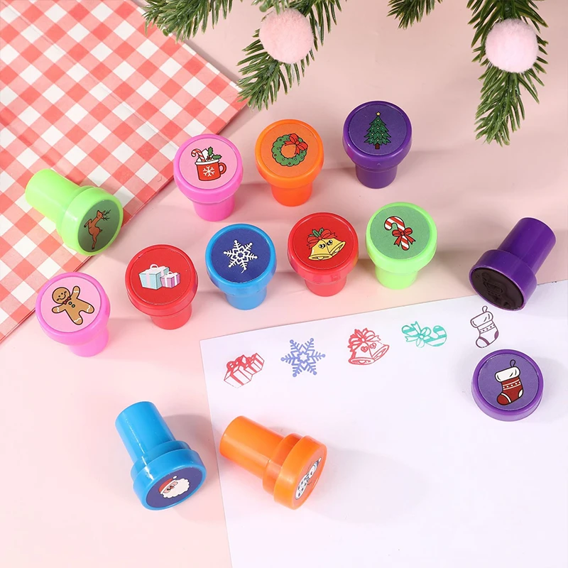 child birthday games goodies party favours kids birthday children\'s stamps Christmas Seal craft supplies  stamp  halloween YZ004
