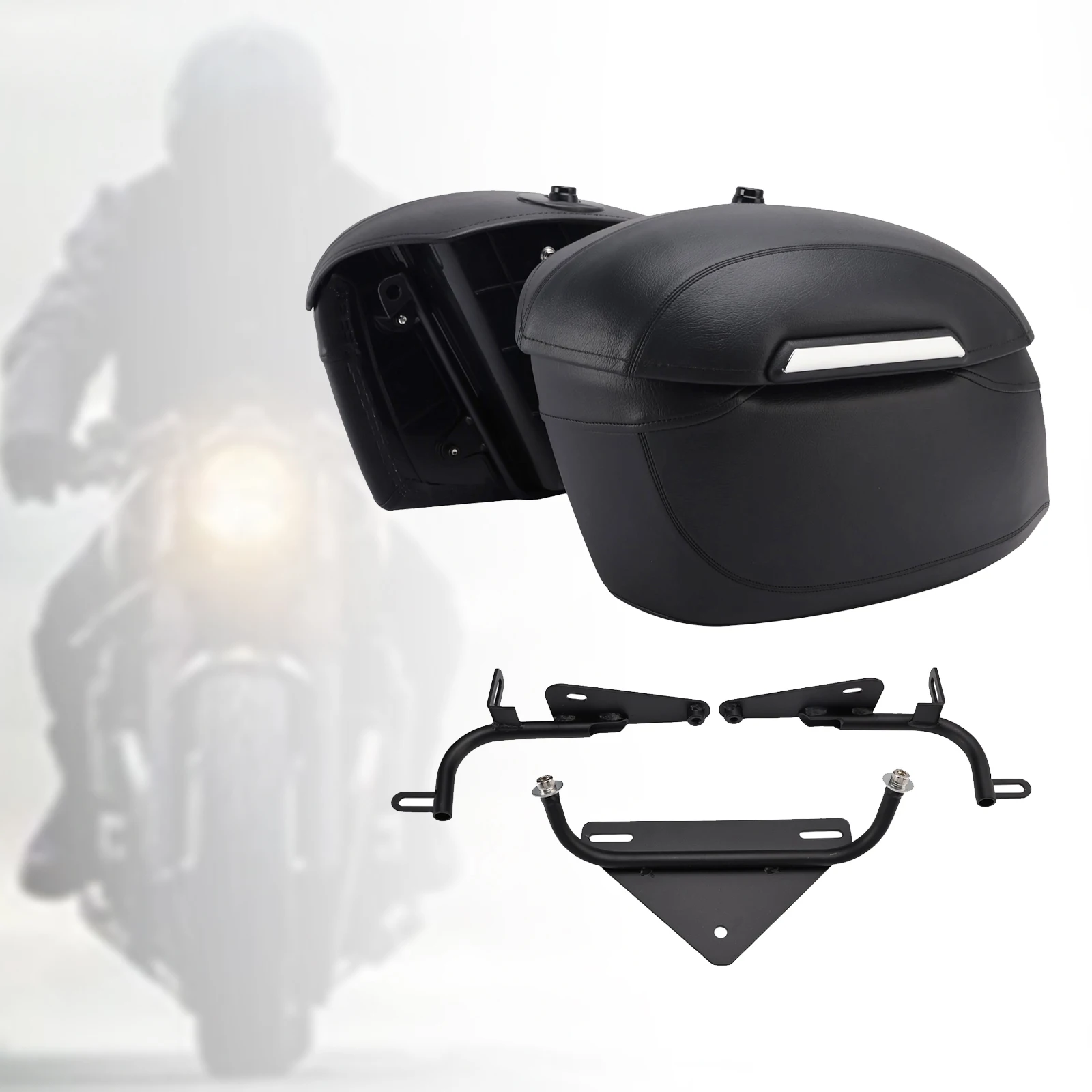 

Монтажный кронштейн седельной сумки Topteng, черный для Sportster 883 1200X48 2004-2025 гг.
