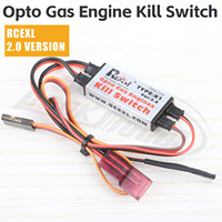 Rcexl Opto Gas Engine Kill Switch Shut Down Version 2.0 for RC Gas Airplane DLE Engine Fix Wing Plane