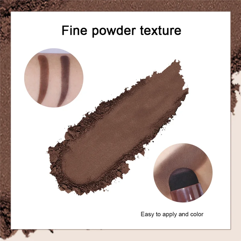 ABGU  Eyebrow Powder Stamp Set 12Styles/Set Eye Brow Drawing Guide Eye Brow Stencil Template Card Reusable Easy Makeup 3