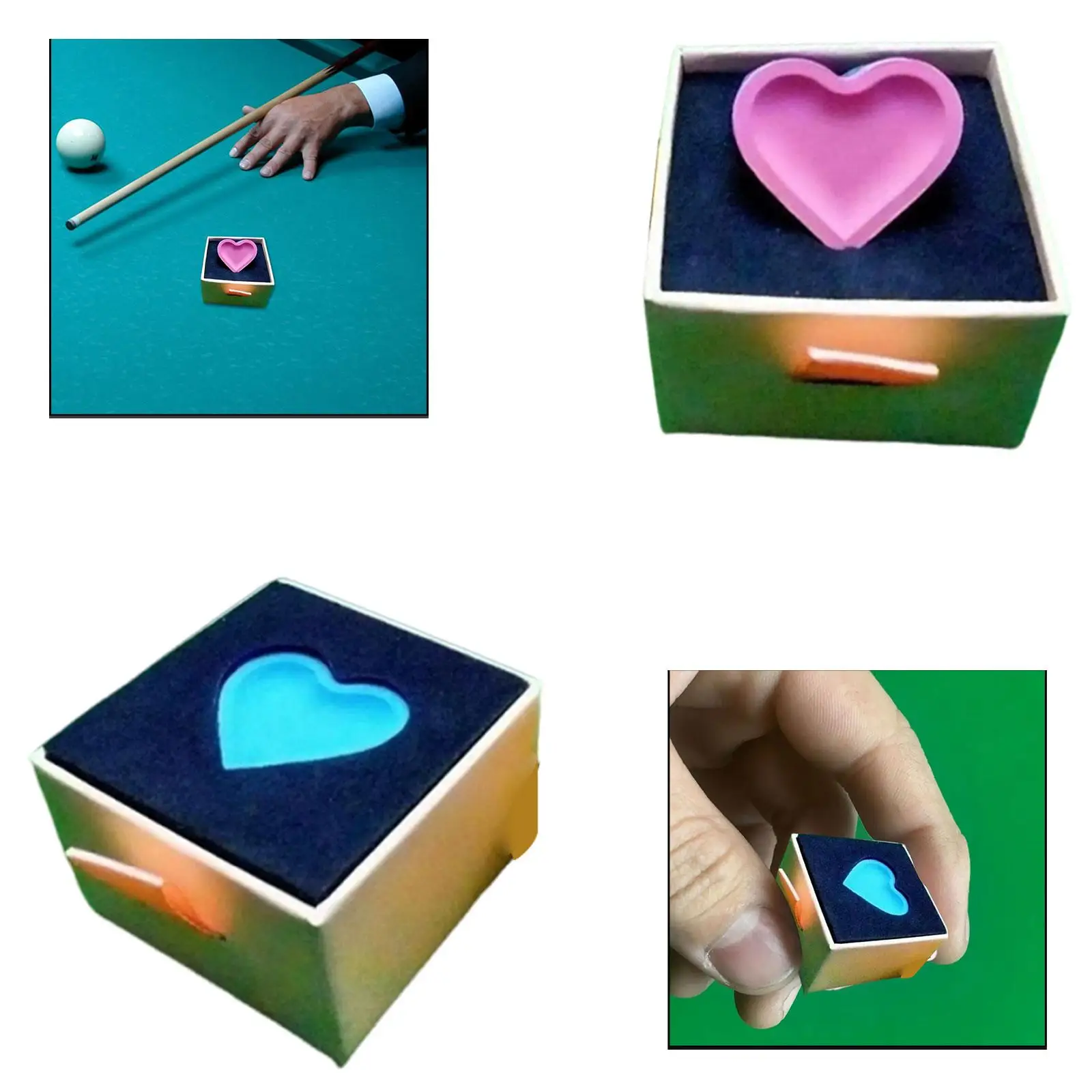 

Billiard Cue Tip Chalk Gift Enhances Grip Billiard Accessories Snooker Cue Chalk for Girlfriend Boyfriend Bar Tournaments Gym