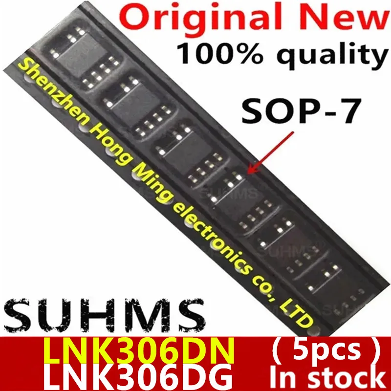 (5piece)100% New LNK306DN LNK306DG LNK306 SOP-7 Chipset