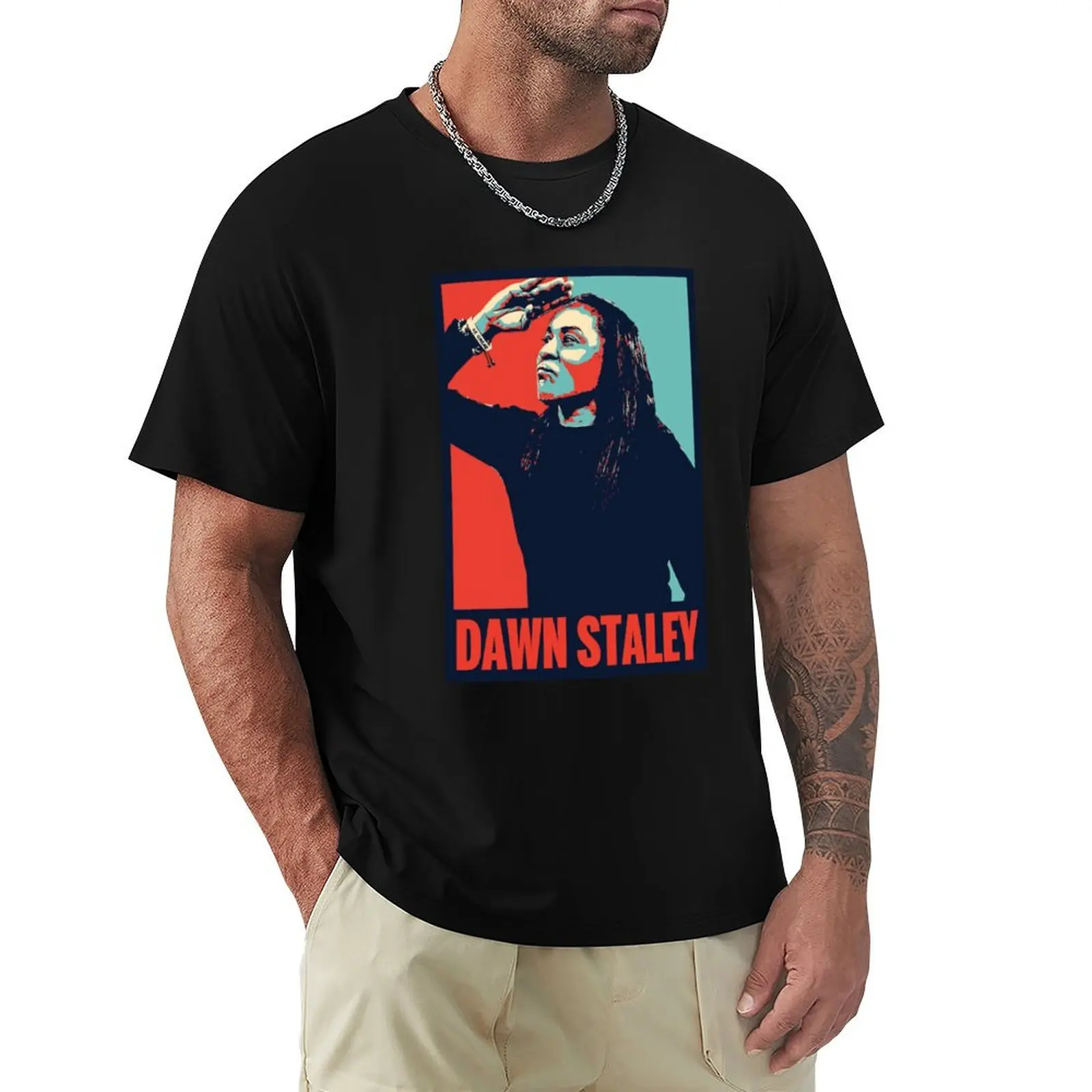 danw staley T-Shirt Plus Size Summer Short Sleeve T-Shirt
