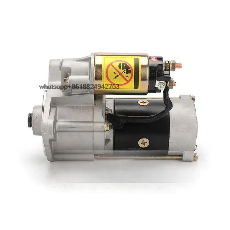 High quality  4D32 engine starter motor 24V for excavator