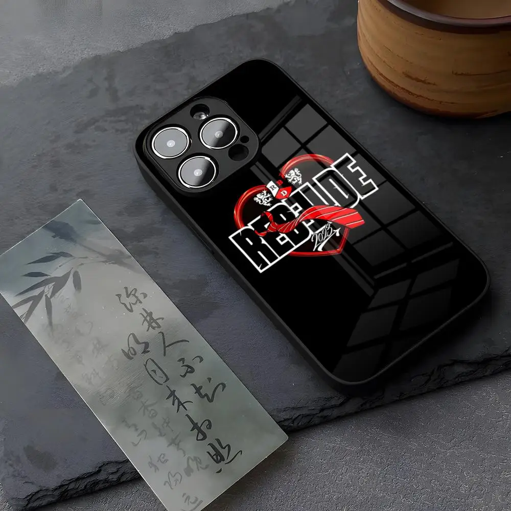 Funda de teléfono Rbd Rebelde de vidrio templado para IPhone 14 15 16 13 12 11 Pro XS Max Plus Mini 16e Coque