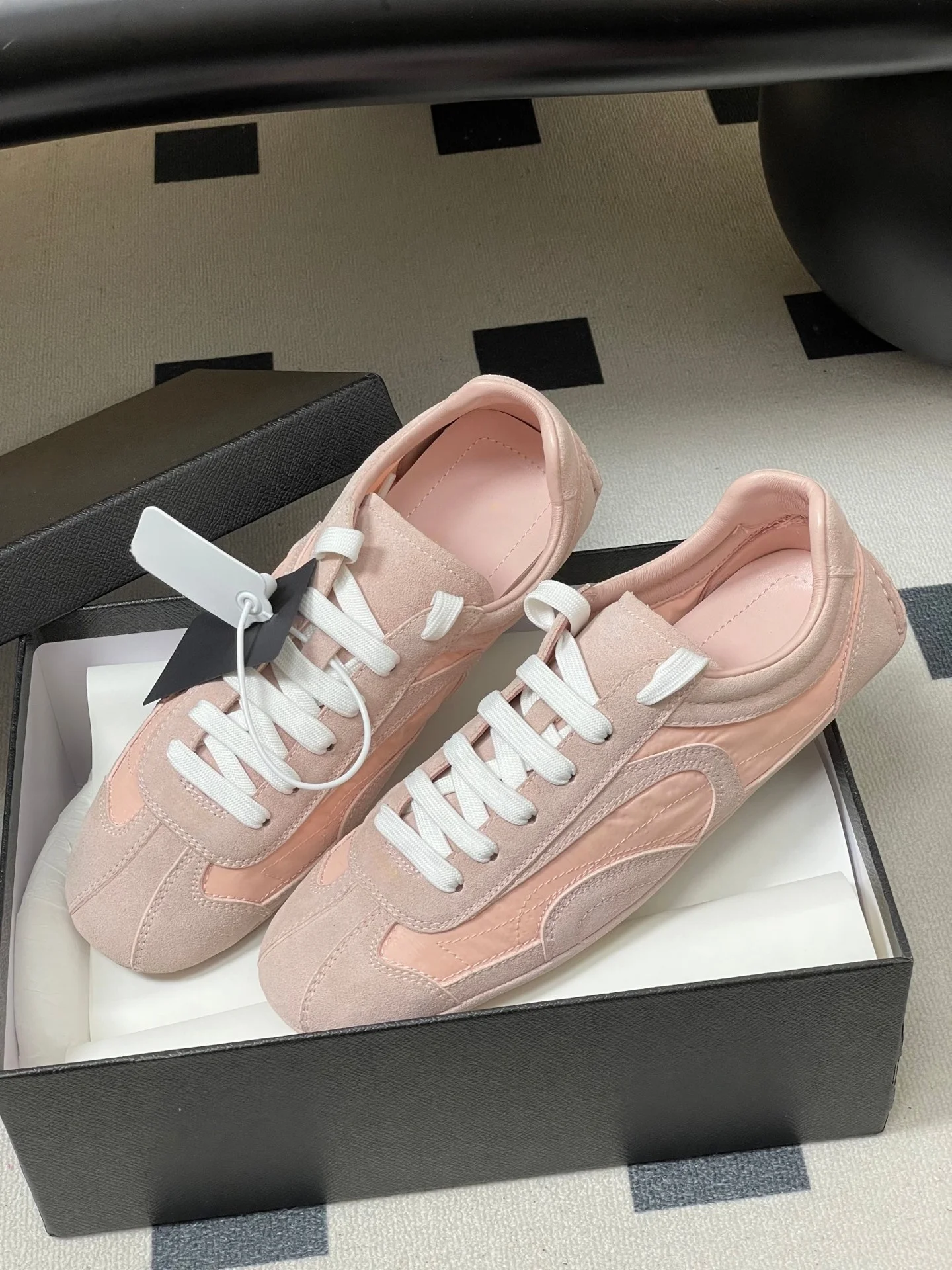 Baskets décontractées de luxe pour femmes, chaussures de ville, chaussures de randonnée en nylon et 
