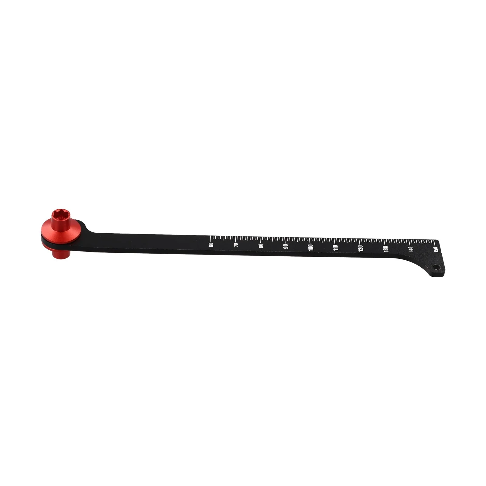 Red Black Aluminum Shock Absorber Travel Gauge 60-150mm For 1:8 Scale RC Car GT Off Road Suspension Measurement Tool