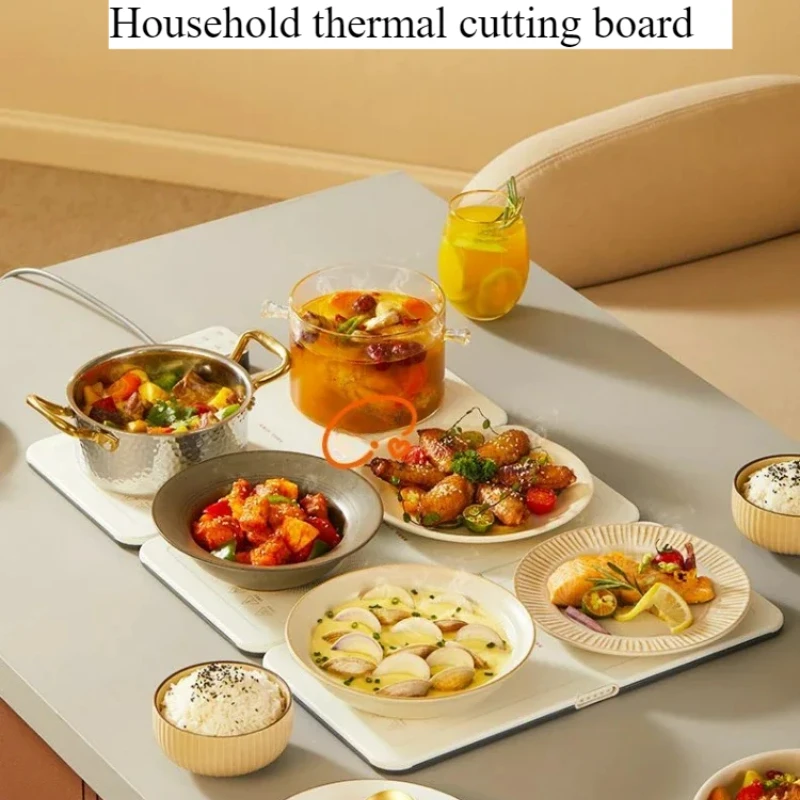 Household Thermal Insulation Cutting Board, Three-level Heating, Electric Constant Temperature, Can Be Used As A Platter