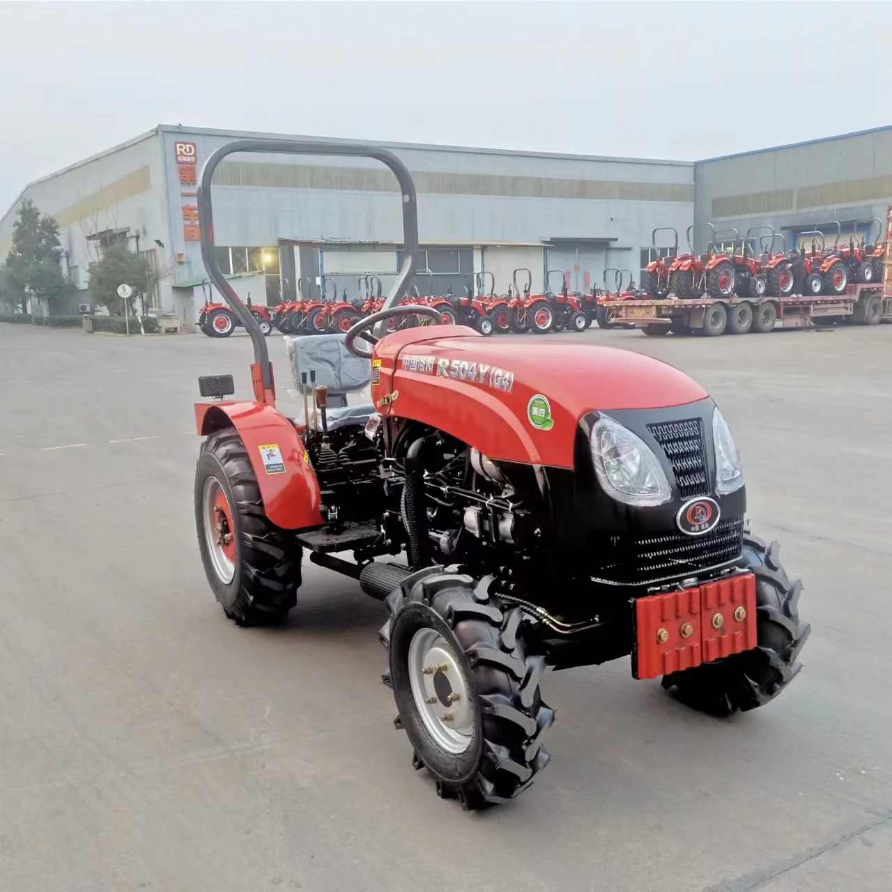 50hp Mini Tractor Multifunction Compact And Small Farm Agriceltural Tractor Hot Sale