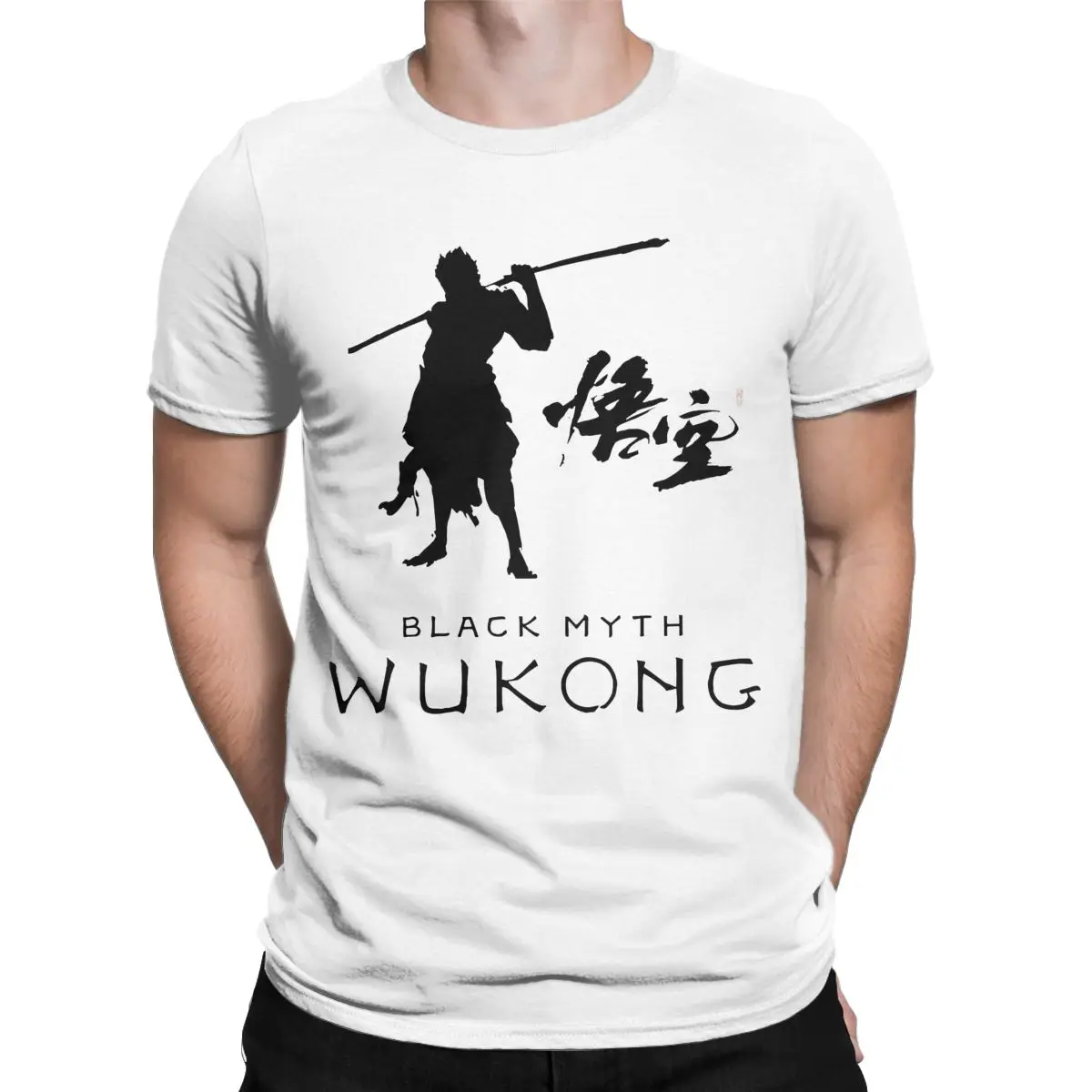 Summer Black Myth Wukong Mythology Game Men Women T Shirt Outfit Leisure Tees T-Shirts Cotton All Seasons Clothing