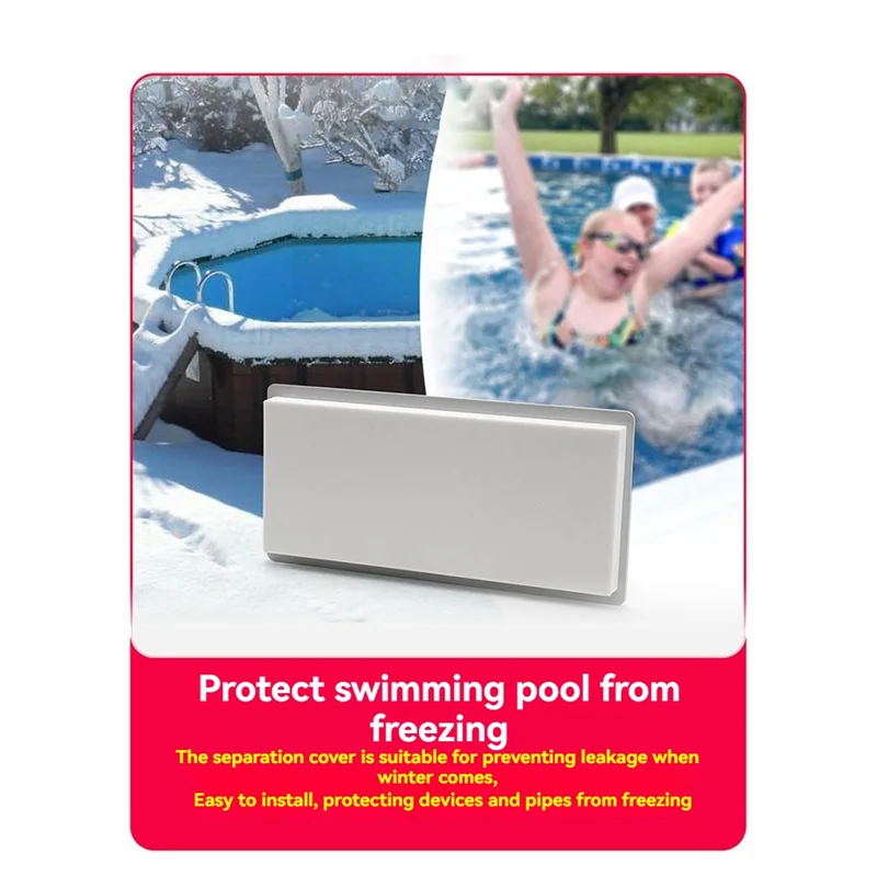 Spina per skimmer AEF5-Pool per piscina fuori terra, piastra di copertura per skimmer per piscina per parte della piscina Hayward