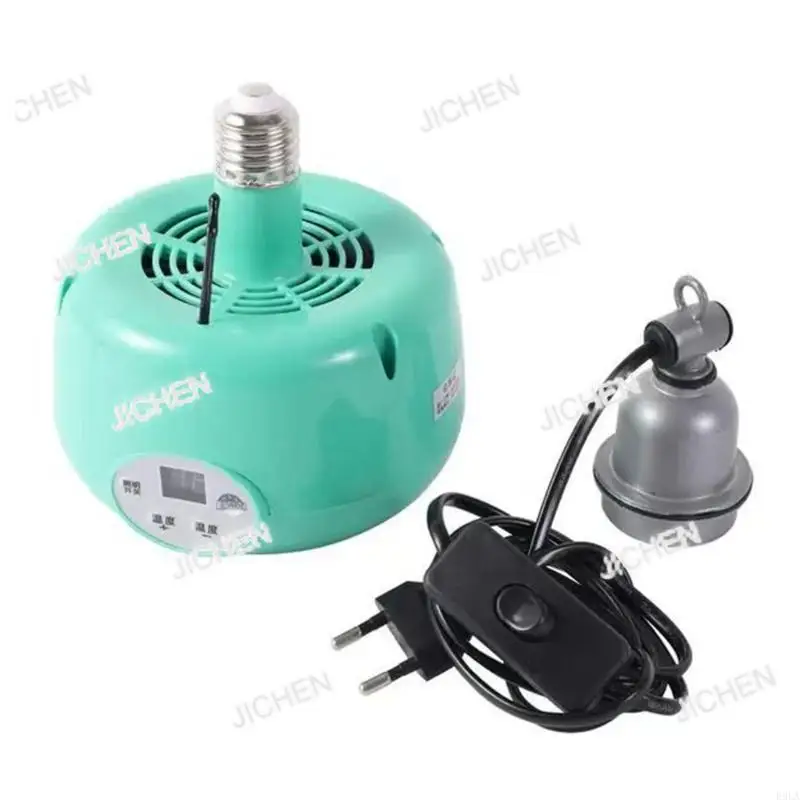 Neu 2025 New Reptiles Box Heating Lamp with LED Warm Light and Automatic Temperature Easy Control for Poultry Chicken Heating Su