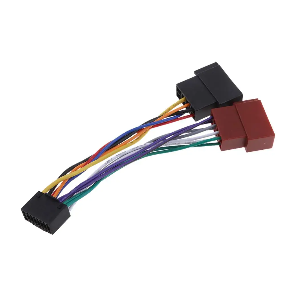 Car Audios ISO Standard Harness Auto Audios Installation Cables for Kenwood / JVC Car Radio Sound