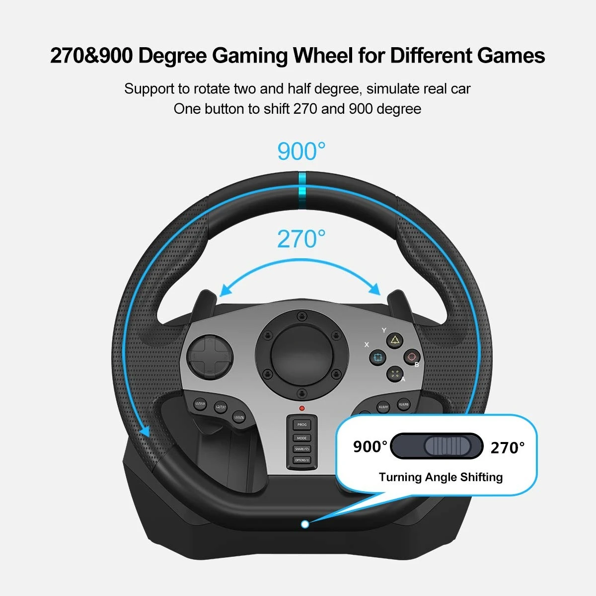 Gaming Racing Wheel…