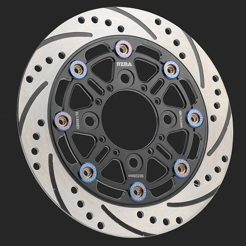 

Плавающий ротор RZMA с 4 отверстиями 220 мм для преобразования Honda/Yamaha