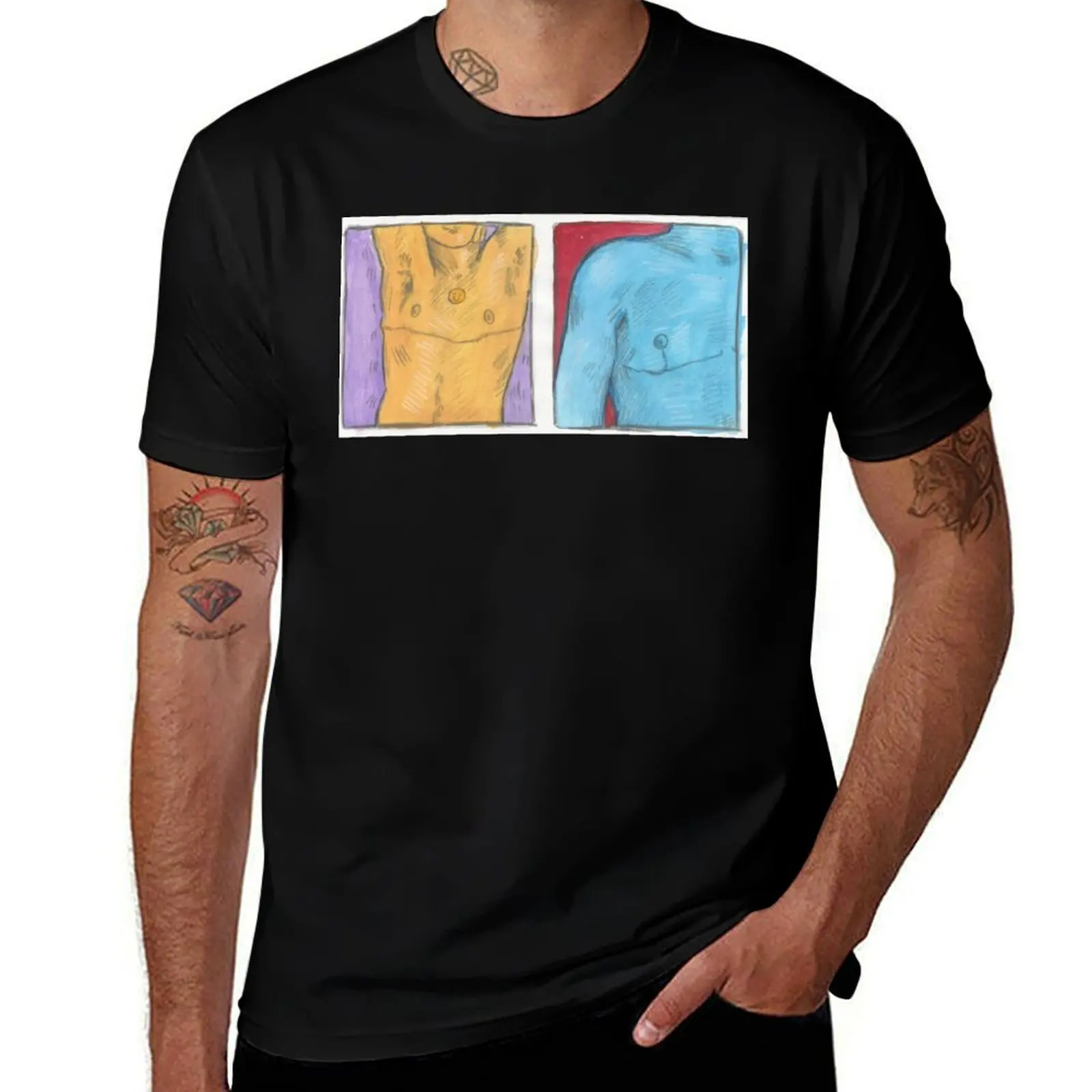 top surgery scar studies T-Shirt Casual Work Wear T-Shirt