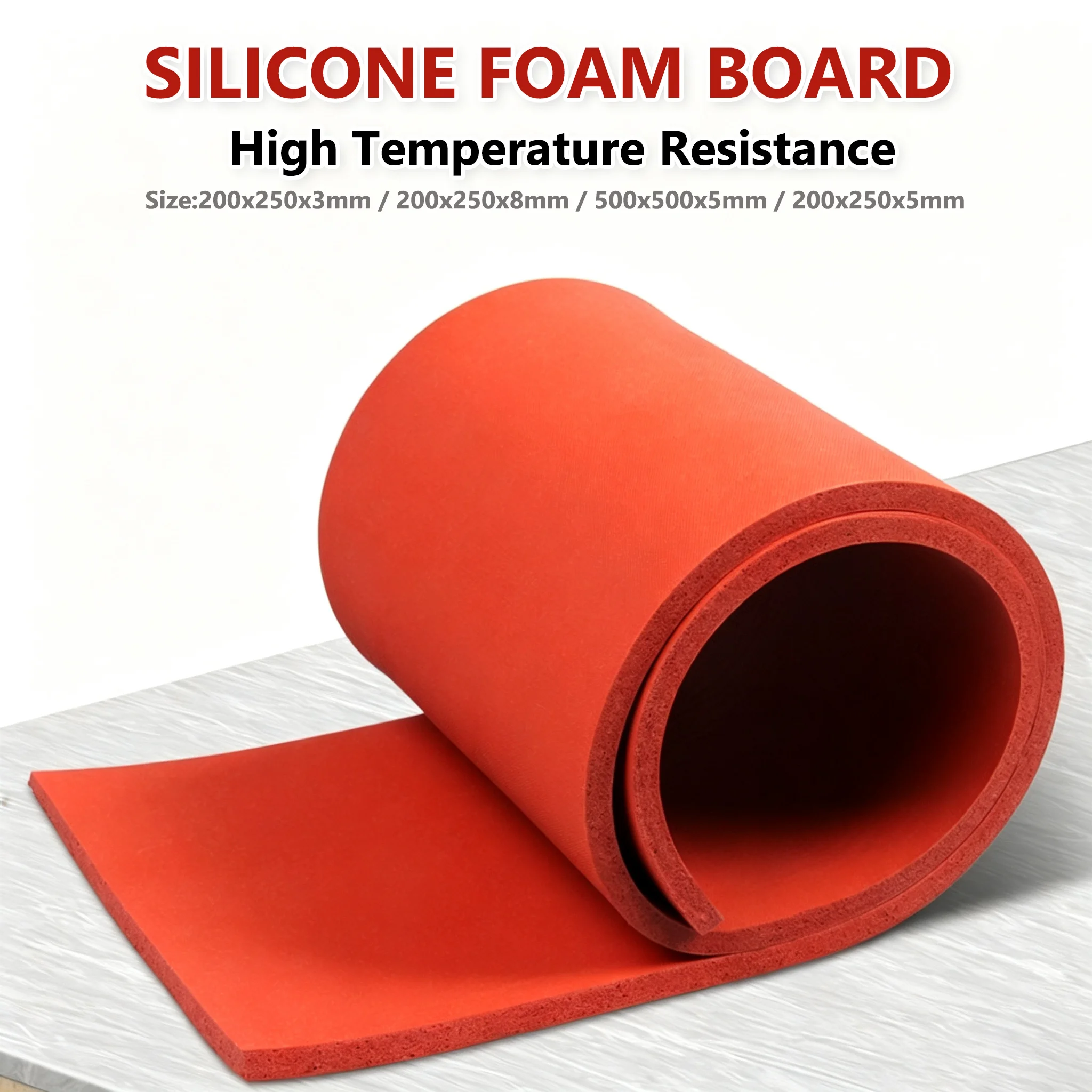 Silicone Foam Mat Pad for Heat Press Machine Flat Heat Transfer Press Replacement Pad