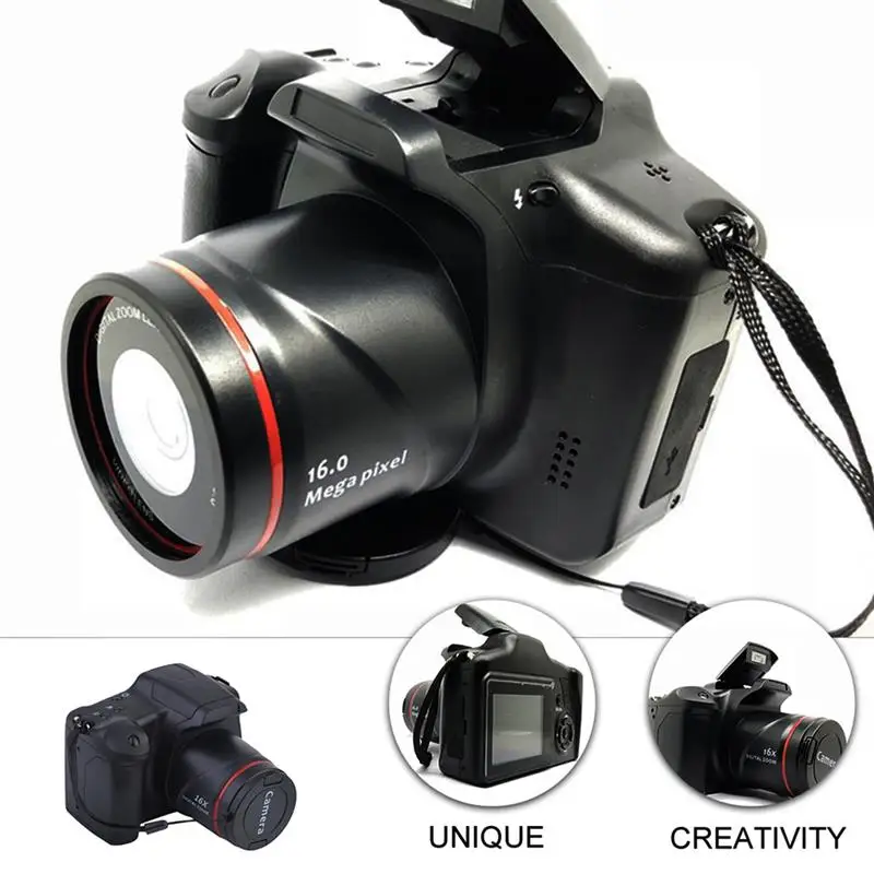 Digital Camera16x Zoom Video Camcorder Photography Telephoto Camera Photos Taking Studio