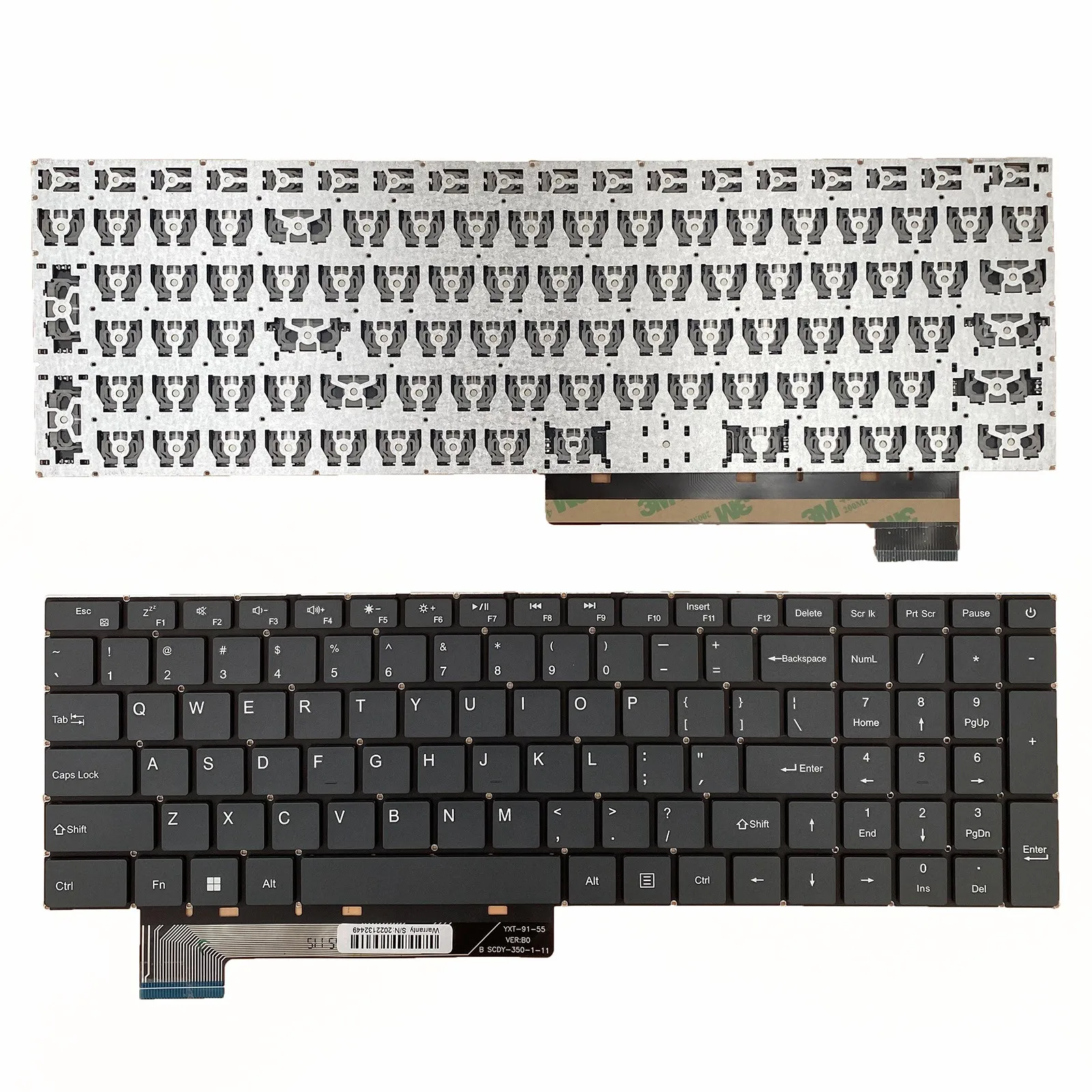 

US for Shanzhai YXT-91-55 SCDY-350-11 Laptop with built-in keyboard