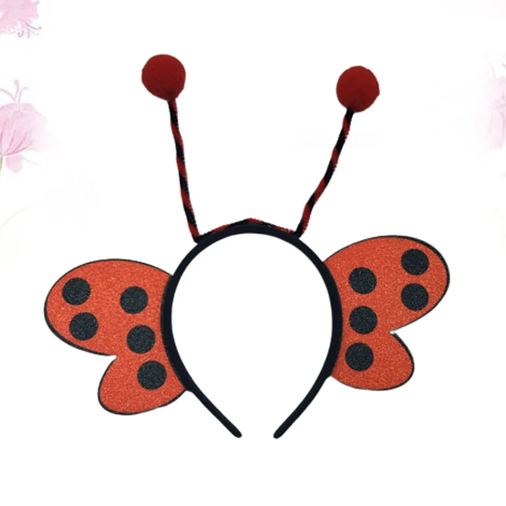 

Bee Shape Bee Shape Hairb Ladybug Halloween Colorful Girls Cloth Hairb Elegant Daily Decoration Party Kids Attractive