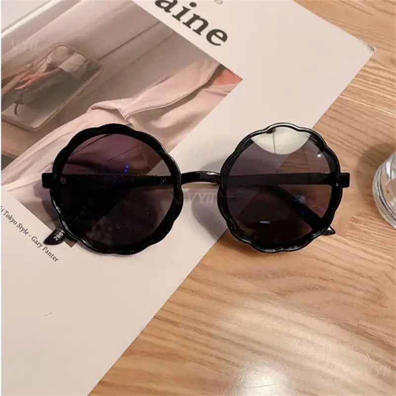 1/2/3PCS Trendy Sunglasses Durable And Durable Pc Material Wave Clothing Accessories Flower Sunglasses Wear Resistan Uv400