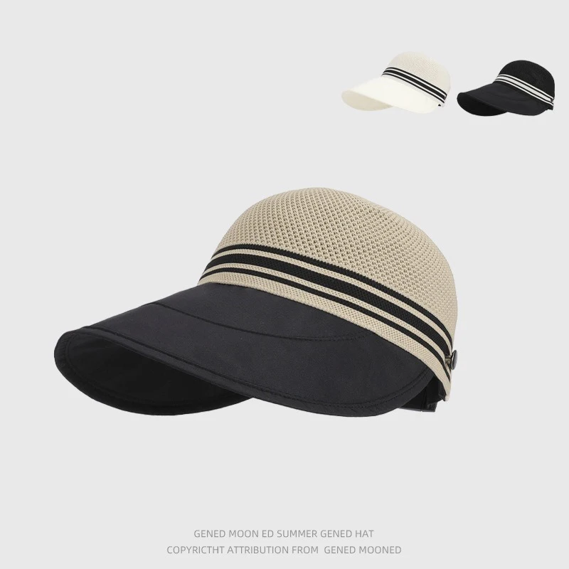 

Summer 2025 New Hollow out Breathable Women's Fishing Cap Outdoor Sun Protection Hat with Tailoring Feature Fashionable Baseball