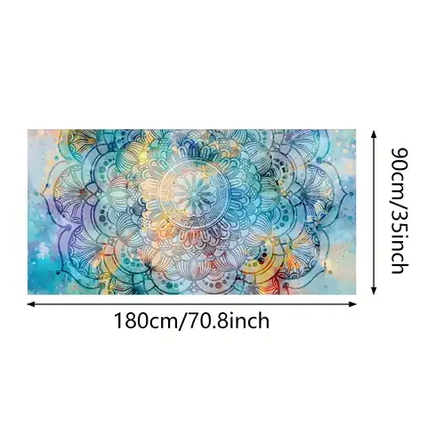 열대 꽃무늬 비치 타월 1세트, 90*180cm 확대 사이즈, 부드럽고 남편에게 적합