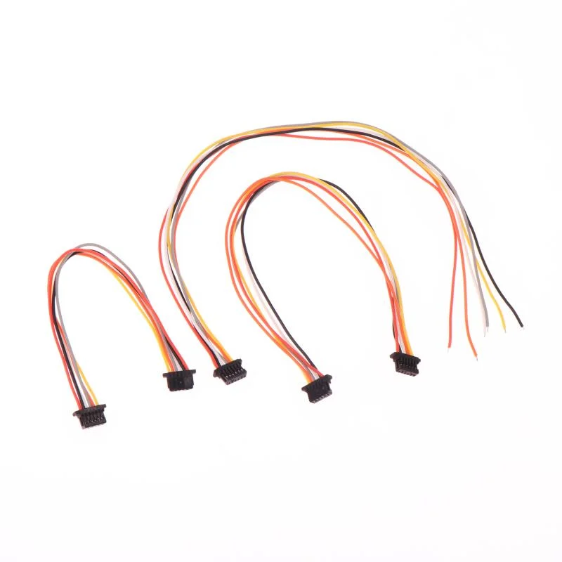 2Pcs For D-JI O3 Air Unit Flight Controller Direct Plug 6P Connecting Cable 10cm/15cm/20cm Silicone Wire For F4 F7 FC FPV Drones