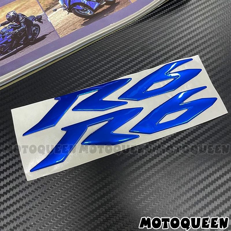 لياماها YZF R6 YZF-R6 YZF600 دراجة نارية الجسم شل هدية ثلاثية الأبعاد التسمية شعار شعار الجانب خزان الوسادة الديكور الشارات ملصقات