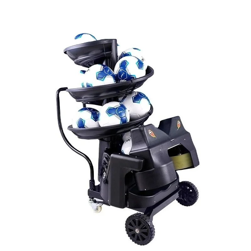 Club football training using professional football equipment