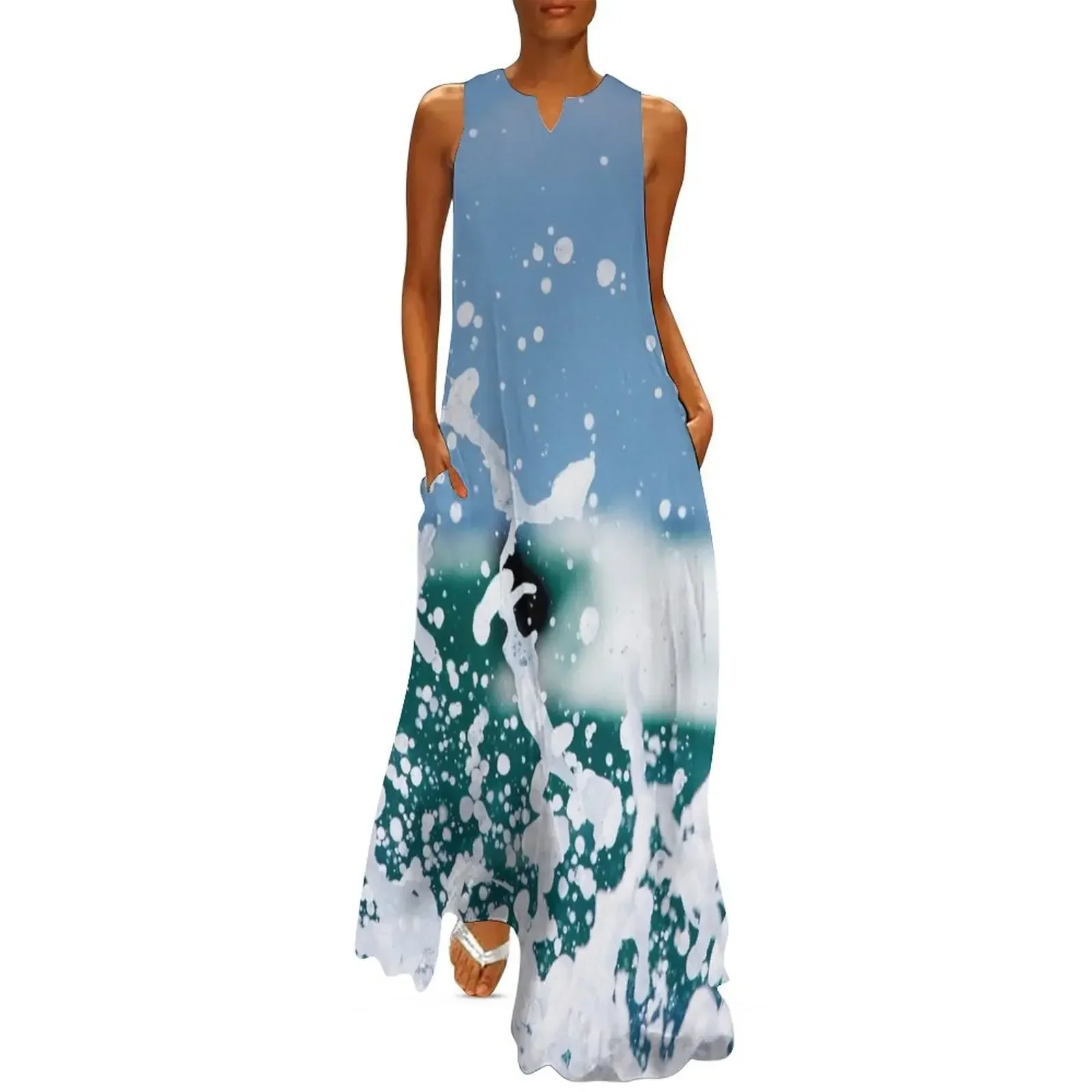 

Sea Spray Long Dress evening dress women Female clothing clothes for woman ceremony dresses Dress