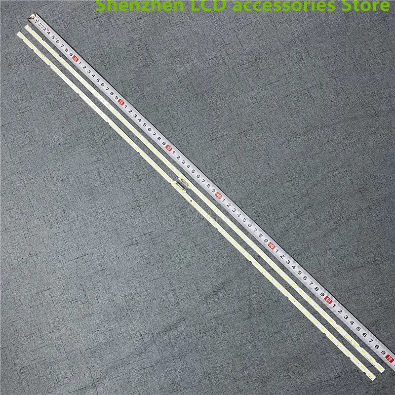 LED backlight strip for Samsung 65inch 65NU7100 UN65NU7100 UN65RU7100 UN65NU6080 UN65NU6900 UN65RU7300   54LED(6V) 710mm