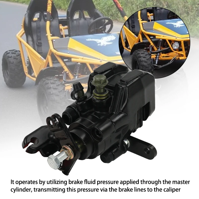 LYNNCHI قطع غيار الدراجات النارية الهيدروليكية الخلفية اليسرى الفرامل الفرجار مضخة سفلية ل ATV دراجات الشاطئ الذهاب كارت الترابية دراجة الطرق غير الممهدة على الطرق الوعرة #6