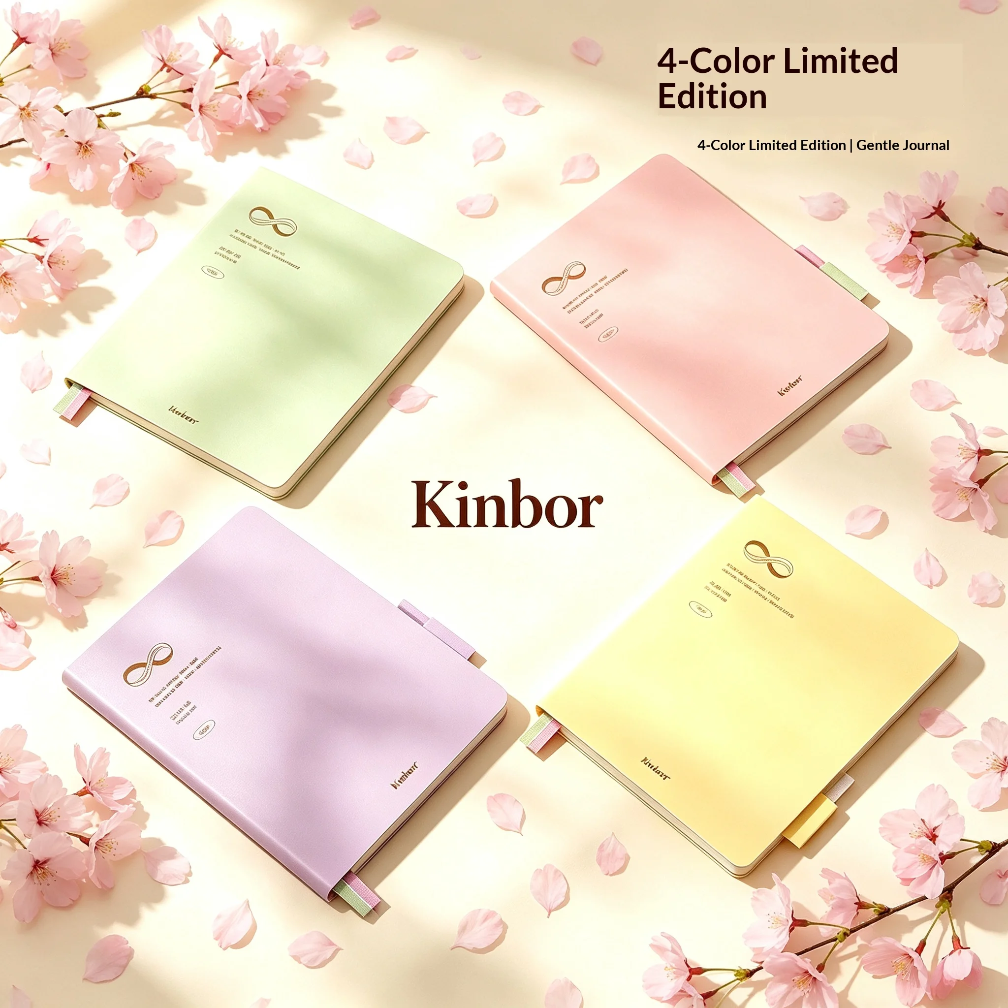 Kinbor 2027 Eight-Grid A5 Planner Notebook 52g Bawchuan Paper Leather Hardcover Weekly Monthly Schedule Diary Diary Agenda Book