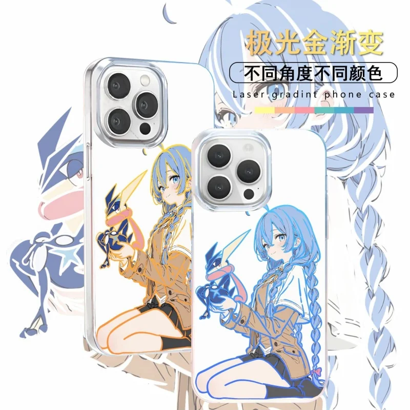 Funda para Teléfono con Diseño de la Maga Roxy Greninja para iPhone 11 12 13 14 15 16 17 Pro Max Plus Air 17ProMax Spirit Masters Laser Cover