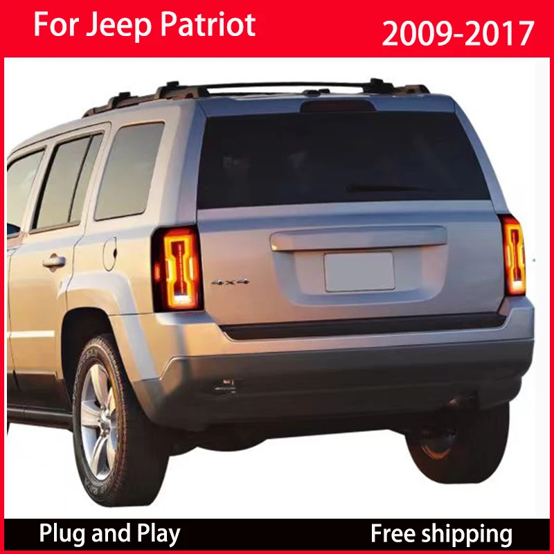 For Jeep Patriot LED taillight Assembly 2009-2017 Turn signal brake light auto parts