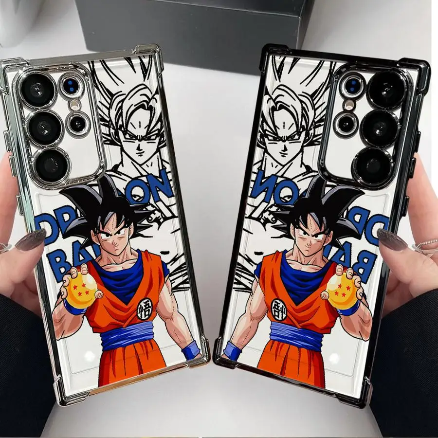 

Case for Samsung Galaxy S21FE S25 Plus S25 Ultra S20 FE S23 S24 S22 Ultra S25 Edge Soft Cover Anime DragonS BallS
