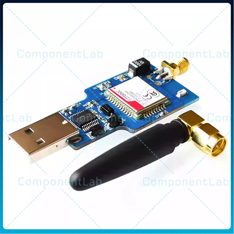 2-8PCS SIM800C USB to GSM GPRS Module Serial Port with Bluetooth PC Controlled Calling