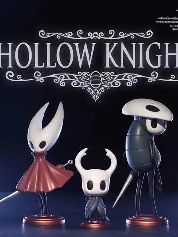 Набор фигурок Hollow Knight из ПВХ - 3 шт. — фото товара