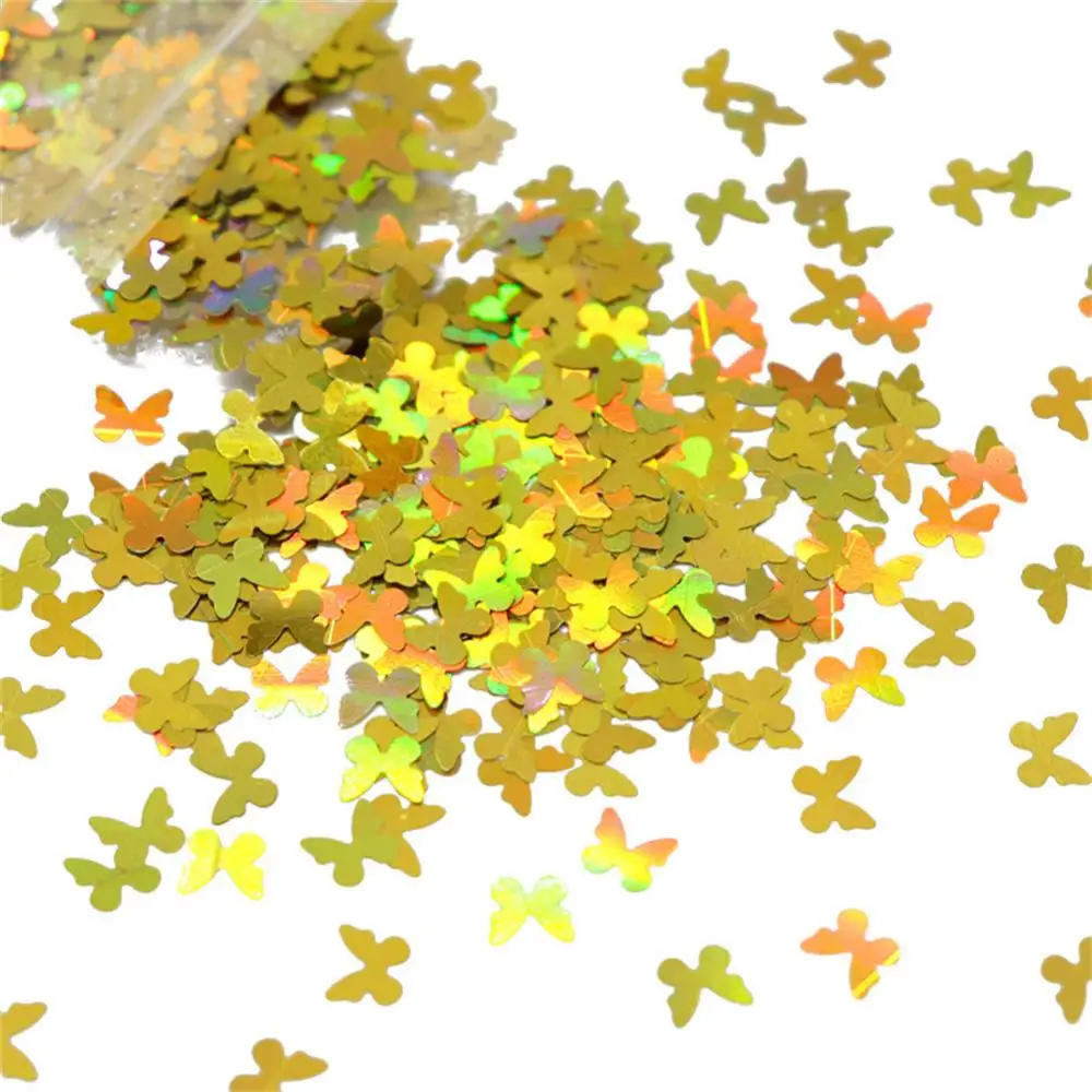 Nageldecoratie Star Manicure Pailletten Nail Art Pocket Laser Pailletten Decoraties Plakjes Accessoires Huisdier Dunne Pailletten