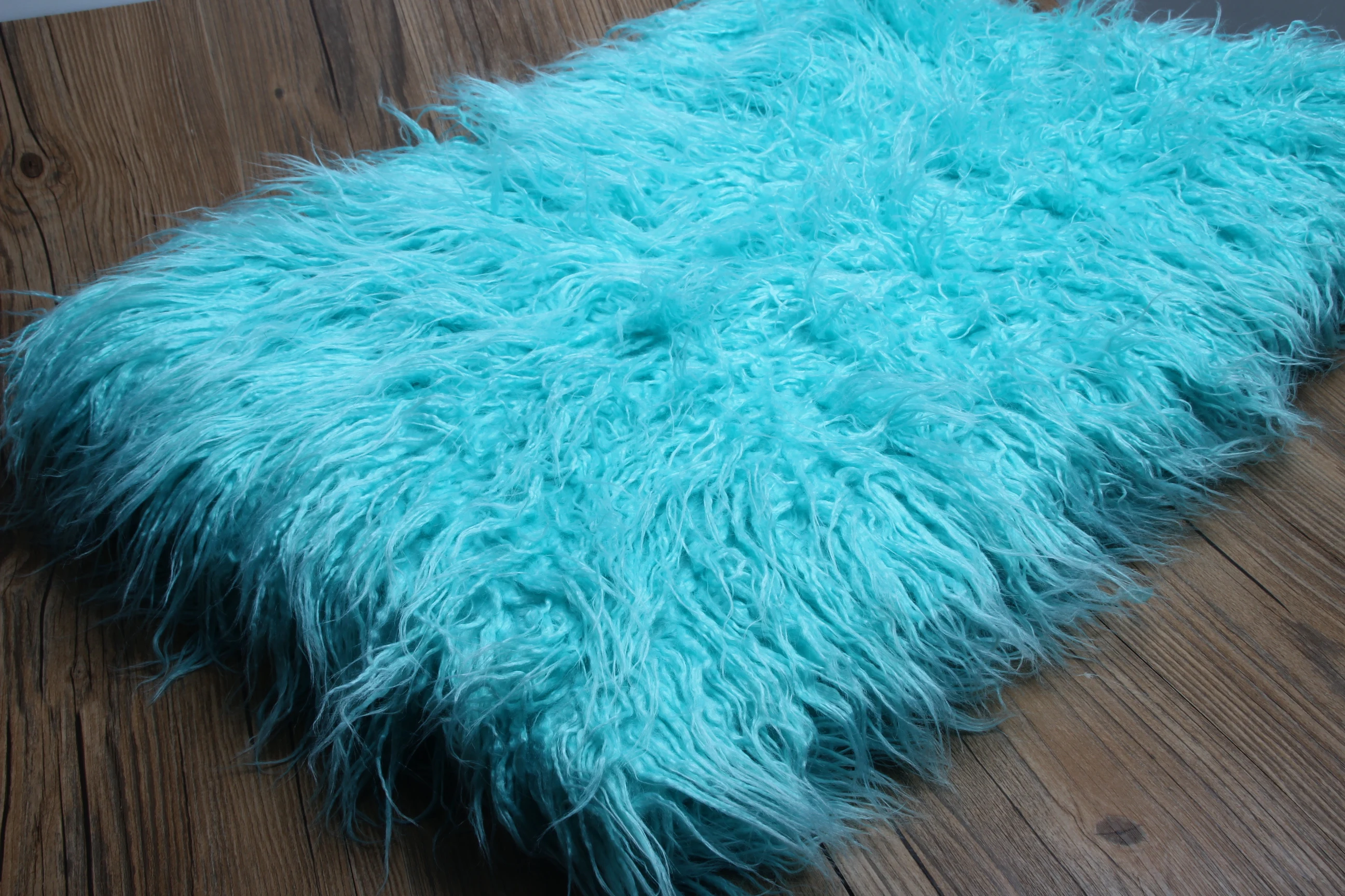 170X50CM Imitation Wool Fur Plush Fabric Long Pile Furry Faux Fur Fabric For Clothing Hat Bag Counter Background Photo Decor