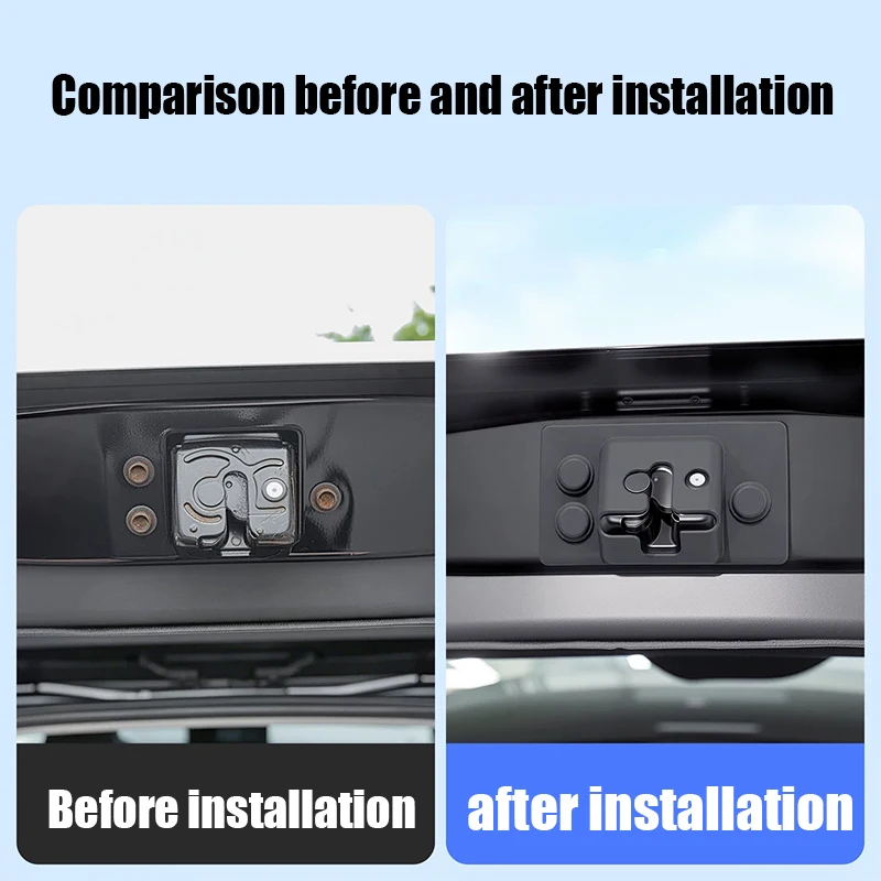 For Toyota RAV4 XA60 2026 2027 Tailgate latch screw protective cover made of silicone material